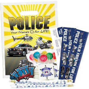 Budget Beater Police Open House Kit Your Friends for Life Theme, Stock - OHK551