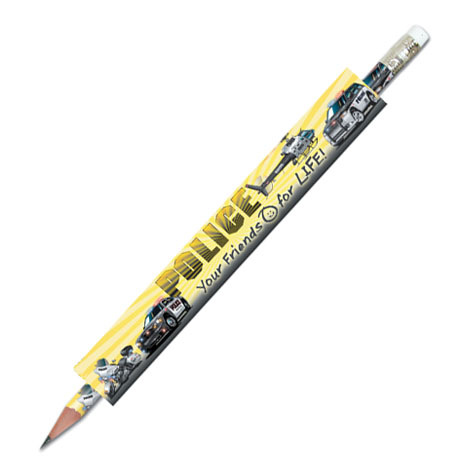 Product Photo 1 Police Your Friends For Life with Vehicles Full Color Pencil, Stock