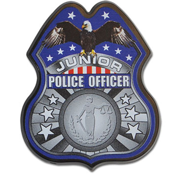Product Photo 1 Junior Police Officer Badge, Full Color Imprint