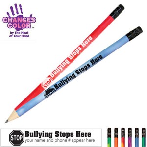 Bullying Stops Here Mood Color Changing Pencil - PCL286