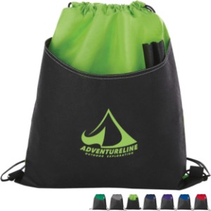 Rivers Pocket Non Woven Cinchpack - BT2277