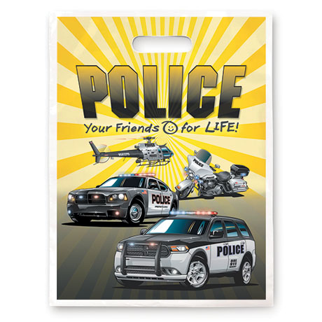 Product Photo 1 Police Your Friends for Life Litterbag, Stock