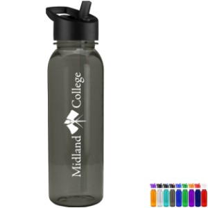 Corvus Tritan™ Bottle, 24oz. - Flip Straw Lid - GY1320