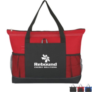 Voyager Polyester Tote Bag - HT1158