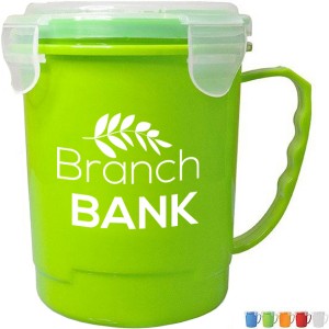 Soup Mug w/ Locking Silicone Lid - AL6000