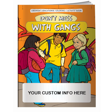 Product Photo 1 Don't Mess with Gangs Coloring Book