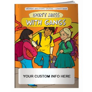 Don't Mess with Gangs Coloring Book - CLB995