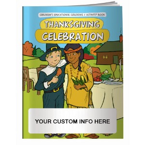 Thanksgiving Celebration Coloring Book - CLB997