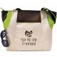 Limited Edition Lime/Brown Double Pocket Trio Tote - Closeout, On Sale!