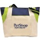 Limited Edition Navy/Lime Double Pocket Trio Tote - Closeout, On Sale!