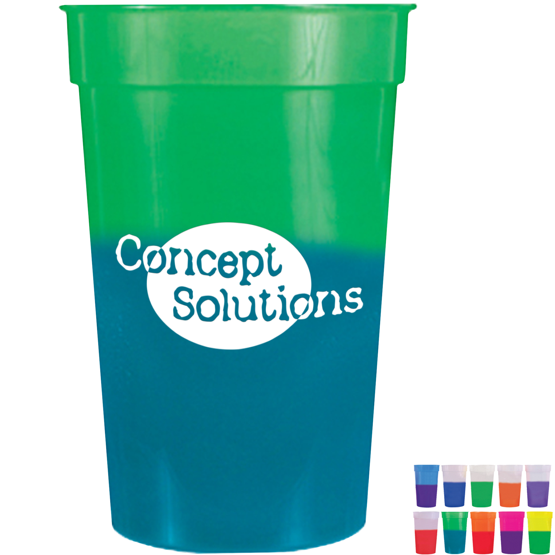 Product Photo 1 Mood Color Changing Stadium Cup,  22oz.