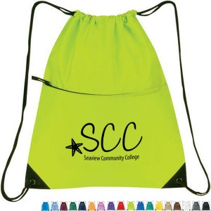 All Purpose Nylon Drawstring Cinchpack - CT1923