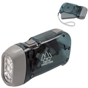 Compact 3 LED Dynamo Flashlight - EF1100