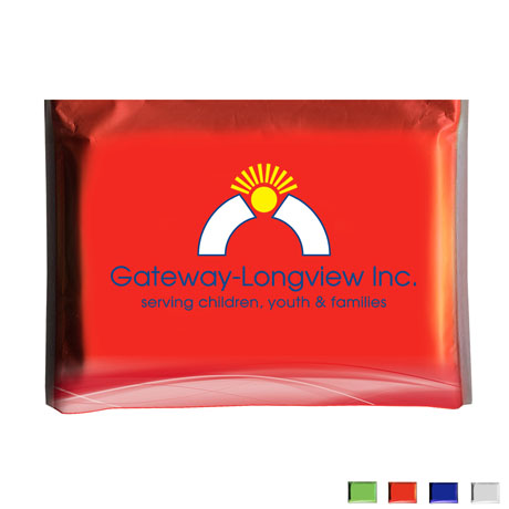 Product Photo 1 Pocket Tissue Pack, Full Color, 10 ct., Full Color Imprint