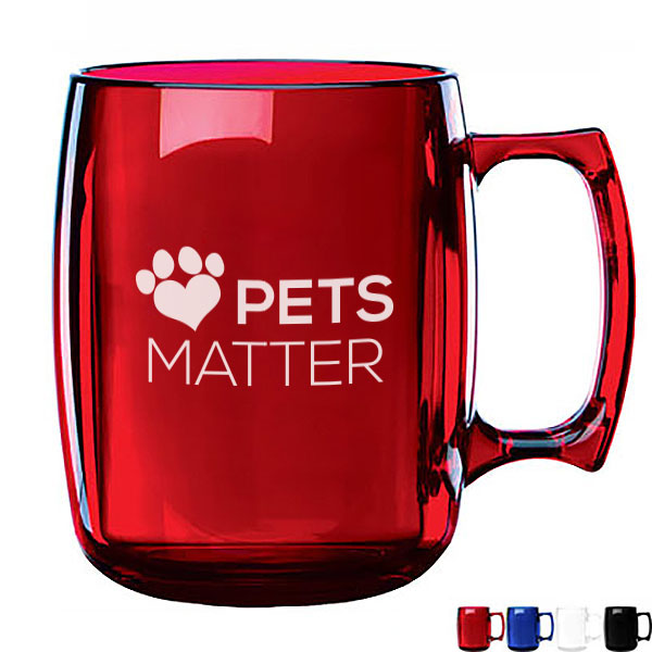 Product Photo 1 Courier BPA-Free Mug, 14oz.