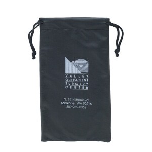 Leatherette Drawstring Sunglass Pouch - FD1270