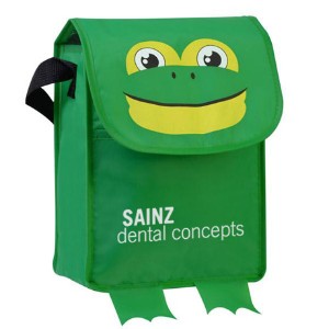 Paws N Claws Polyester Lunch Bag - Frog - VT1454