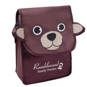 Paws N Claws Polyester Lunch Bag - Bear - VT1453