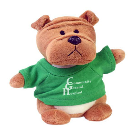 Product Photo 1 Bulldog Plush Bean Bag Buddy, 7"