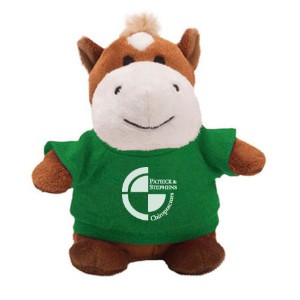 Horse Plush Bean Bag Buddy, 7" - VT5713