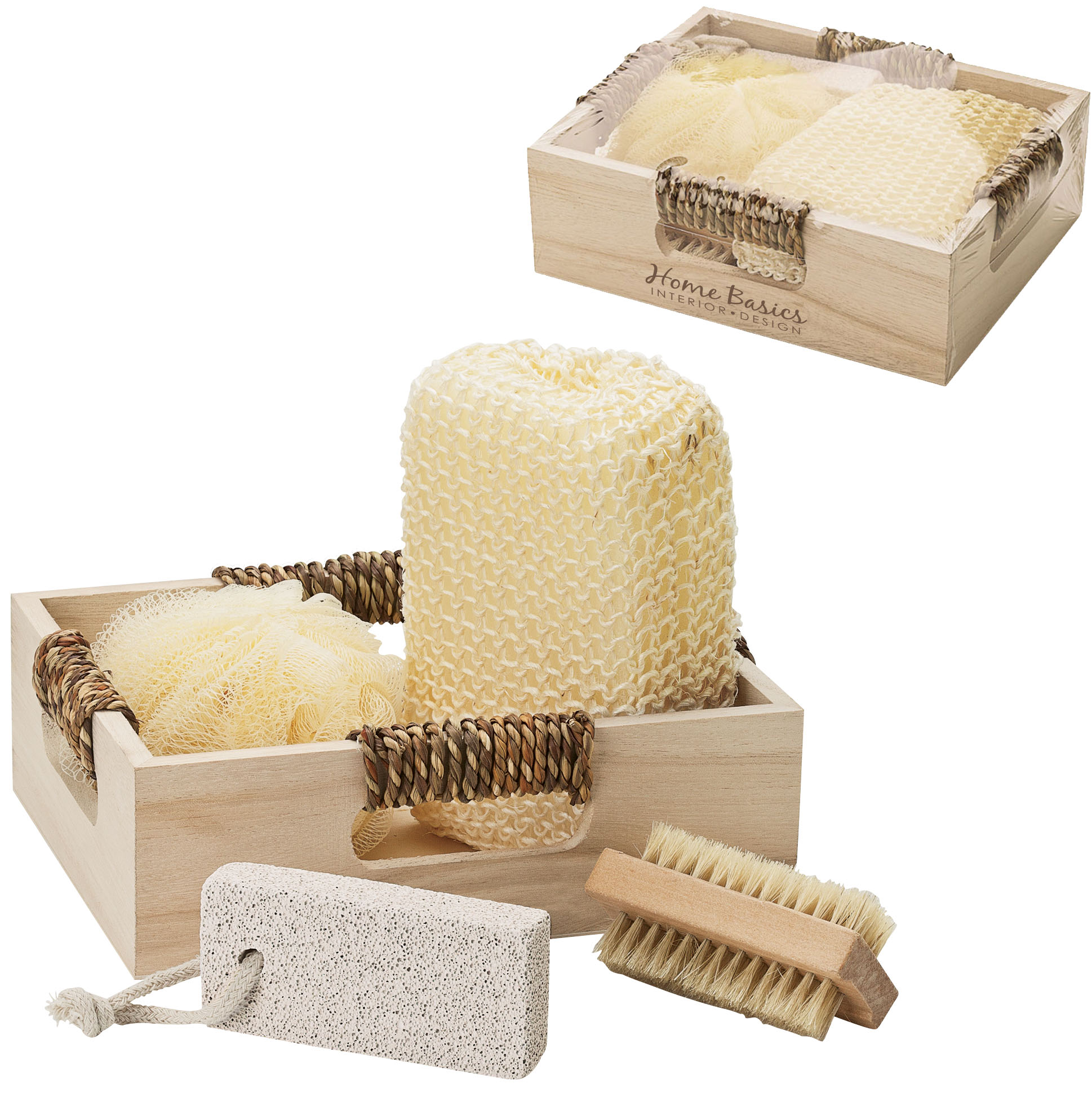 Product Photo 1 Getaway Four Piece Spa Kit in Wooden Box