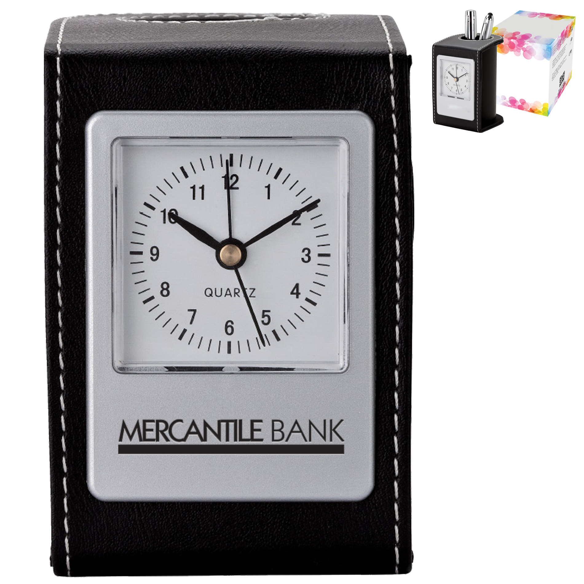 Product Photo 1 Desk Clock & Pen Cup