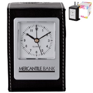 Desk Clock & Pen Cup - LG3041