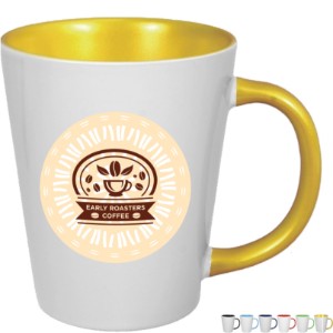 Two-Tone Latte Mug, 12oz. - XP1024