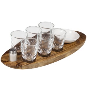 Cantinero Shot Serving Tray - PK1483