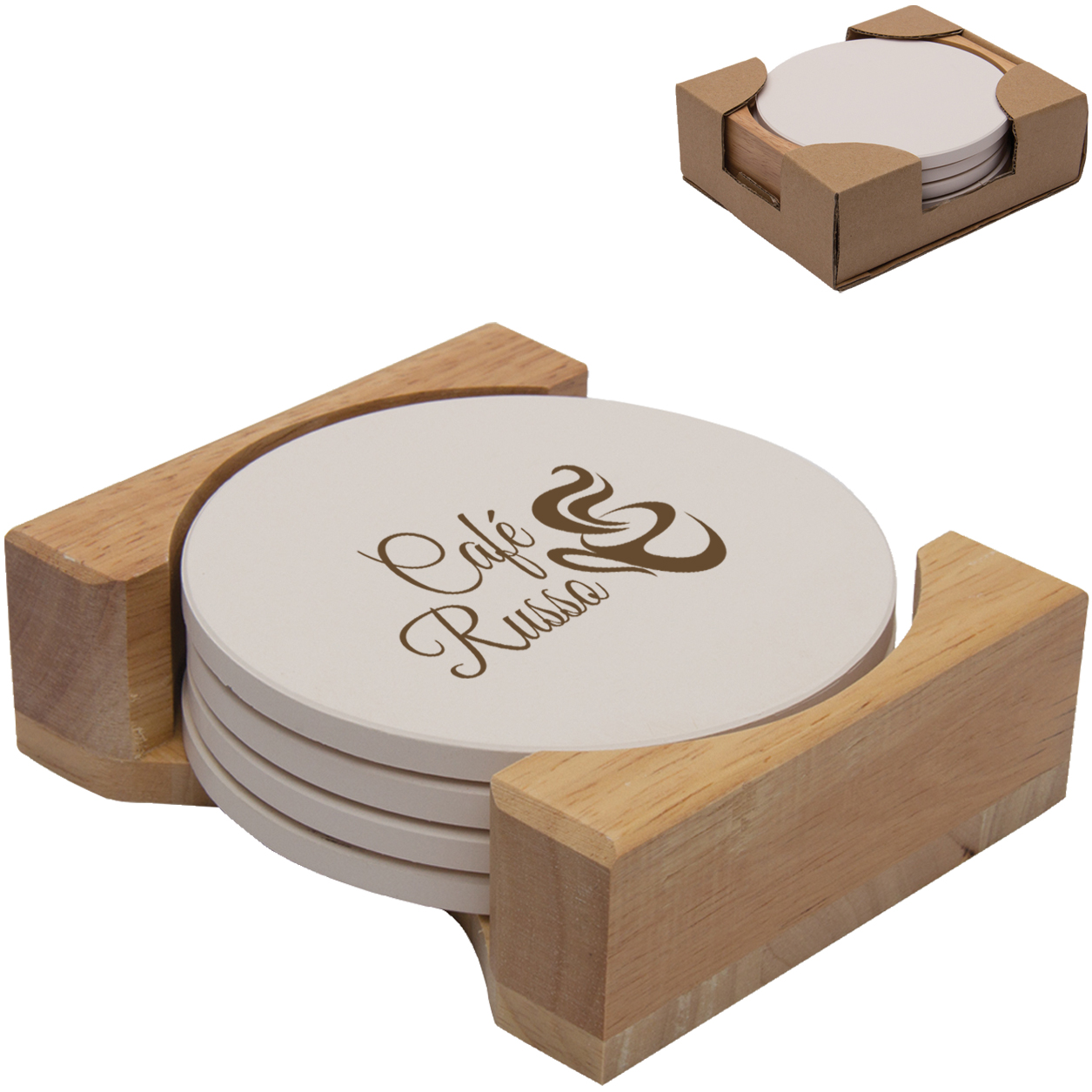 Product Photo 1 Absorbent Stone Coaster Set