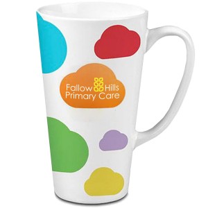 Tall White Latte Mug, 16oz. - XP1022