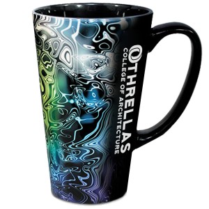 Tall Black Latte Mug, 16oz. - XP1023