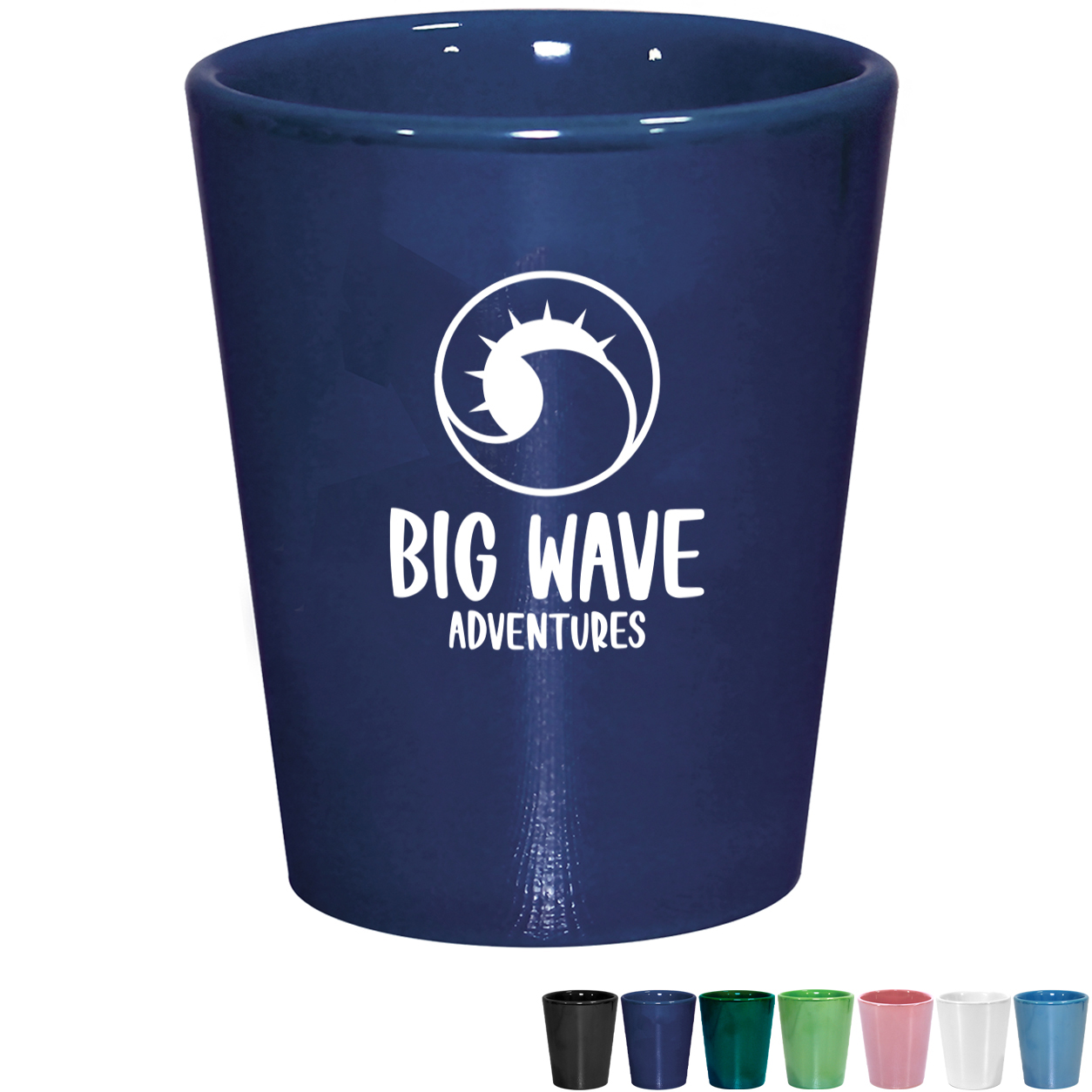 Product Photo 1 Lustre Ceramic Shot Glass, 2oz.