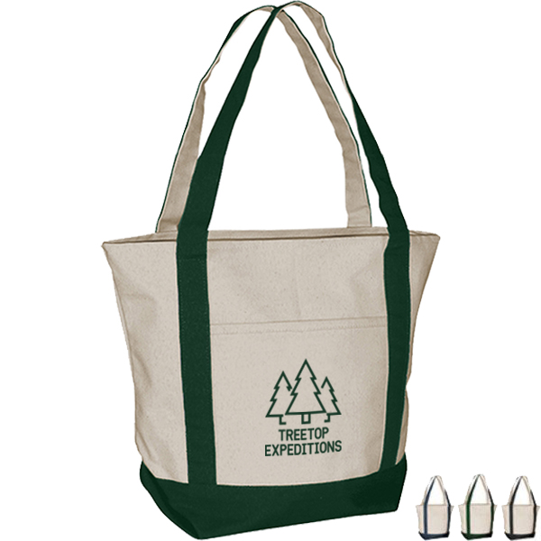 Product Photo 1 Zippered Canvas Boat Tote
