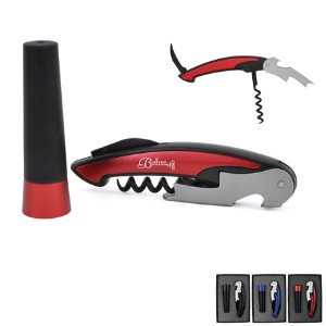 Wine Opener & Vacuum Stopper Set - CF1393