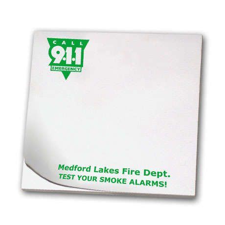 Product Photo 1 Call 9-1-1 Emergency, 25 Sheet Sticky Pad