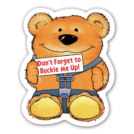 Product Photo 1 Buckle Up Bear Magnet