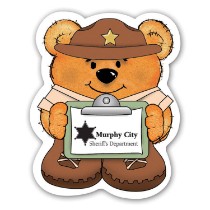 Sheriff Bear Magnet