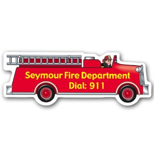 Fire Truck Shape Magnet - BEN200