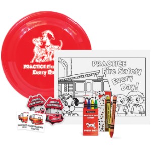 Practice Fire Safety Every Day Flyer Kit, Stock - TAK690