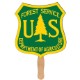 Crest Hand Fan