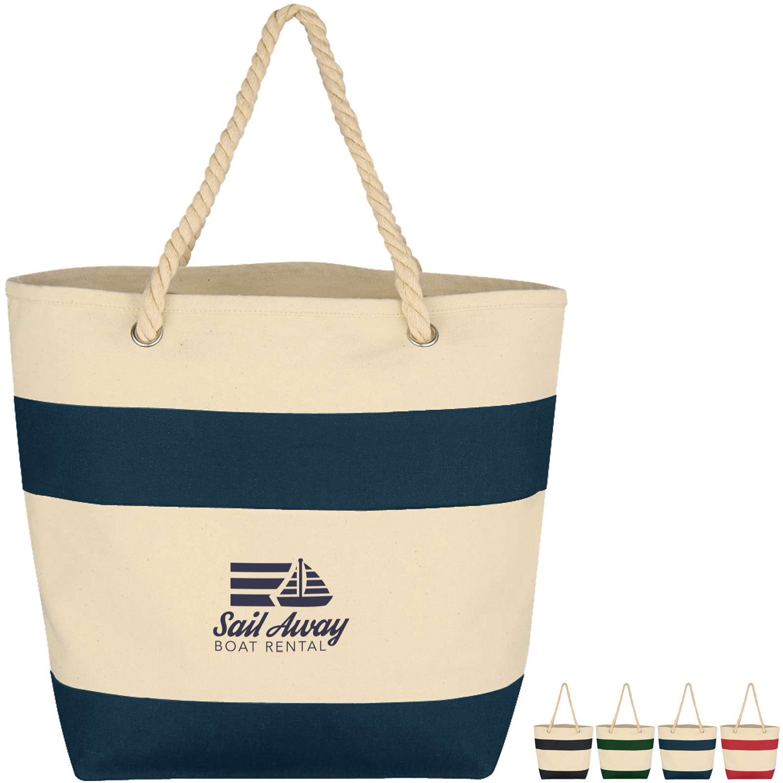 Product Photo 1 Cruising Canvas Tote with Rope Handles