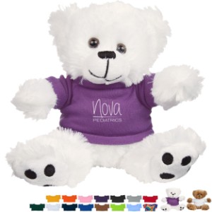 Plush Big Paw Bear, 6" - HT8153