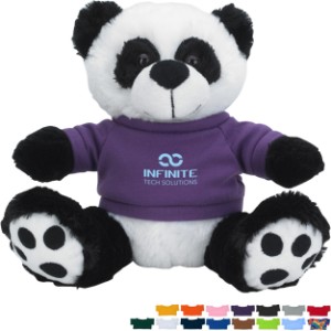 Plush Big Paw Panda, 8-1/2" - HT8155