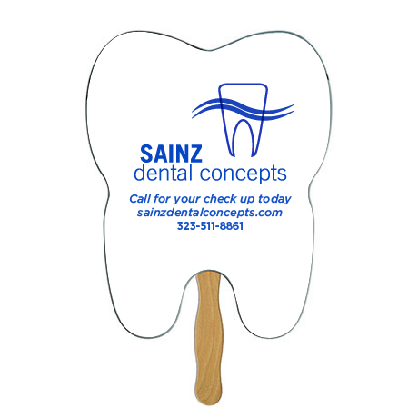 Product Photo 1 Tooth Hand Fan
