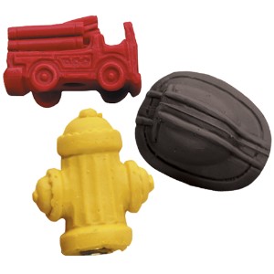 Original Fire Safety Pencil Toppers, Stock - ERS300