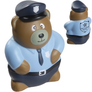 Police Bear Stress Reliever - STR348