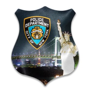 Shield Shaped Full Color Microfiber Cloth - TK4910