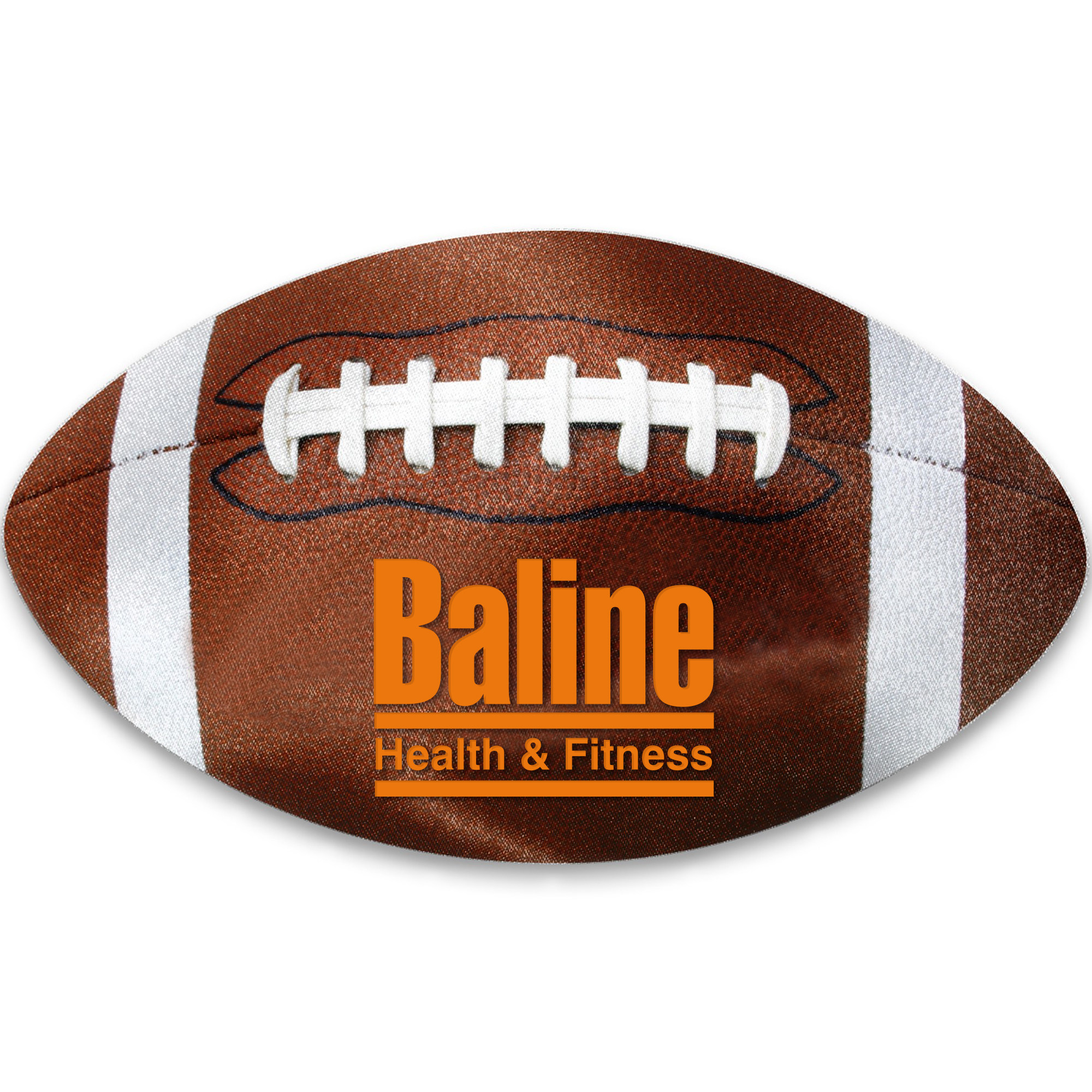 Product Photo 1 Football Shaped ColorBurst™ Microfiber Cloth