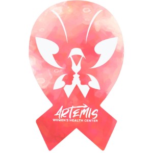 Awareness Ribbon Shaped ColorBurst™ Microfiber Cloth - TK4920